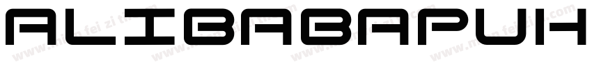 alibabapuhuitu Regular字体转换